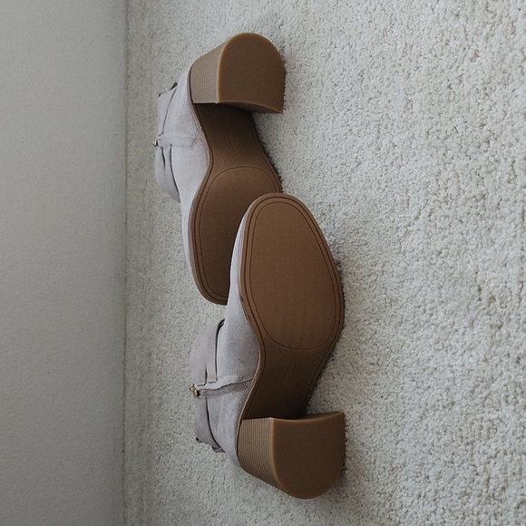 Nine West Need You Dress Booties Boots Light Grey Size 7 - Picture 4 of 5